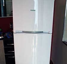 Envelopamento de Geladeira Com Adesivo Brilhante Branco RJ