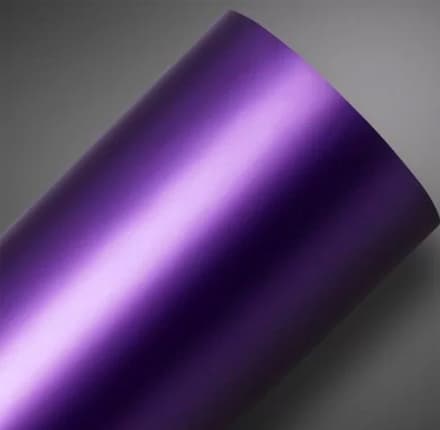 Envelopamento de Geladeira Com Adesivo Fosco Roxo