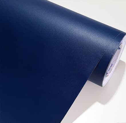 Envelopamento de Geladeira Com Adesivo Inox Azul