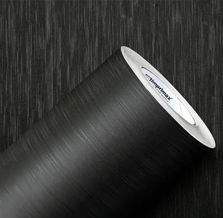 Envelopamento de Geladeira Com Adesivo Inox Preto