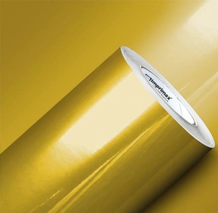 Envelopamento de Geladeira Com Adesivo Metalizado Amarelo