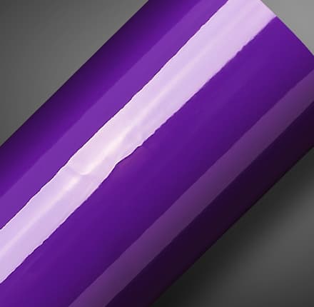 Envelopamento de Geladeira Com Adesivo Metalizado Roxo