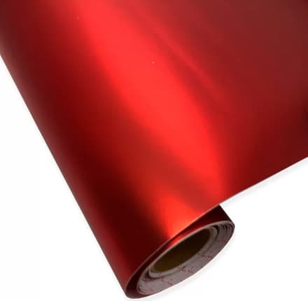 Envelopamento de Geladeira Com Adesivo Metalizado Vermelho